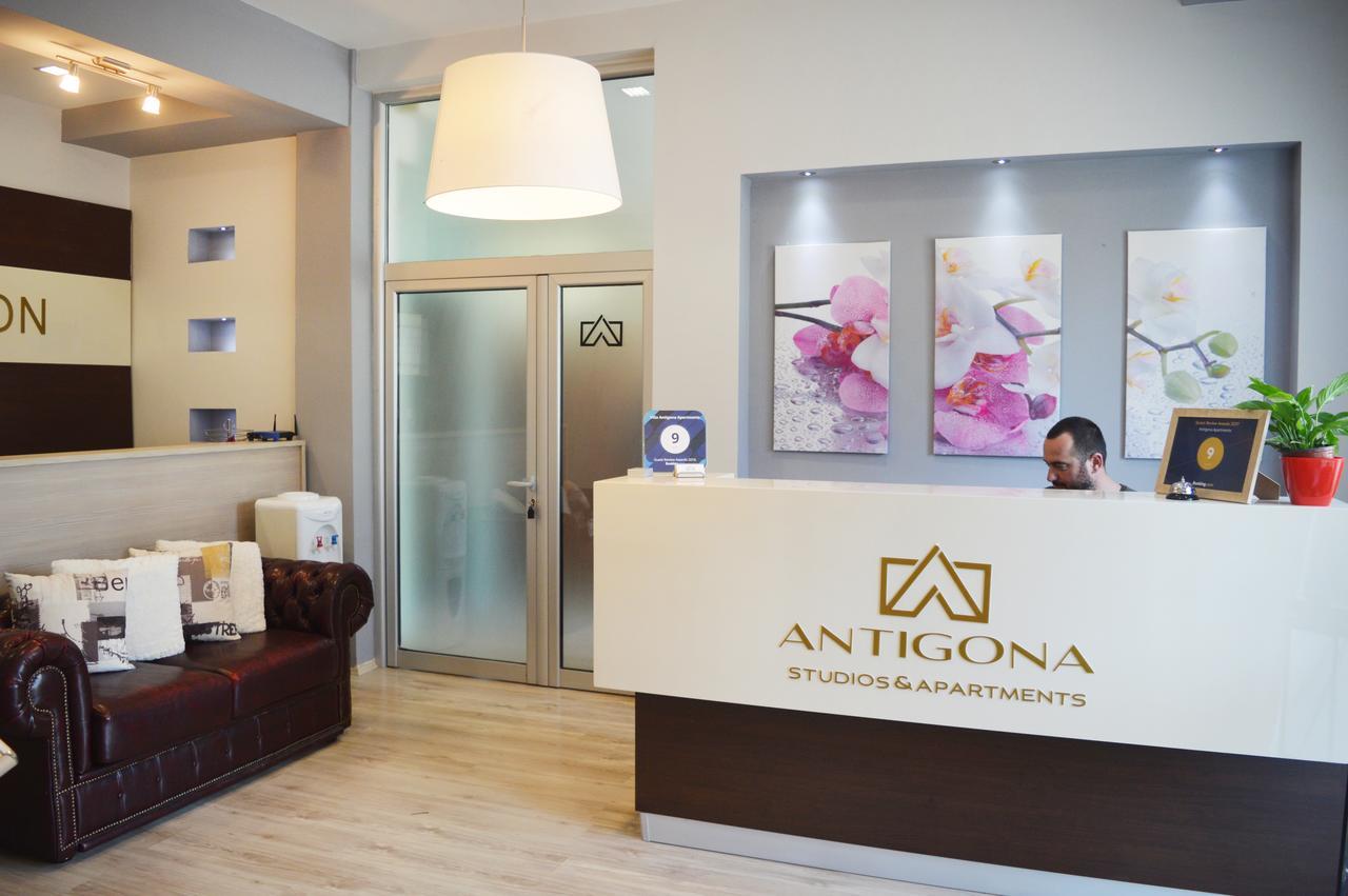 Antigona Apartments สโกเปีย ภายนอก รูปภาพ